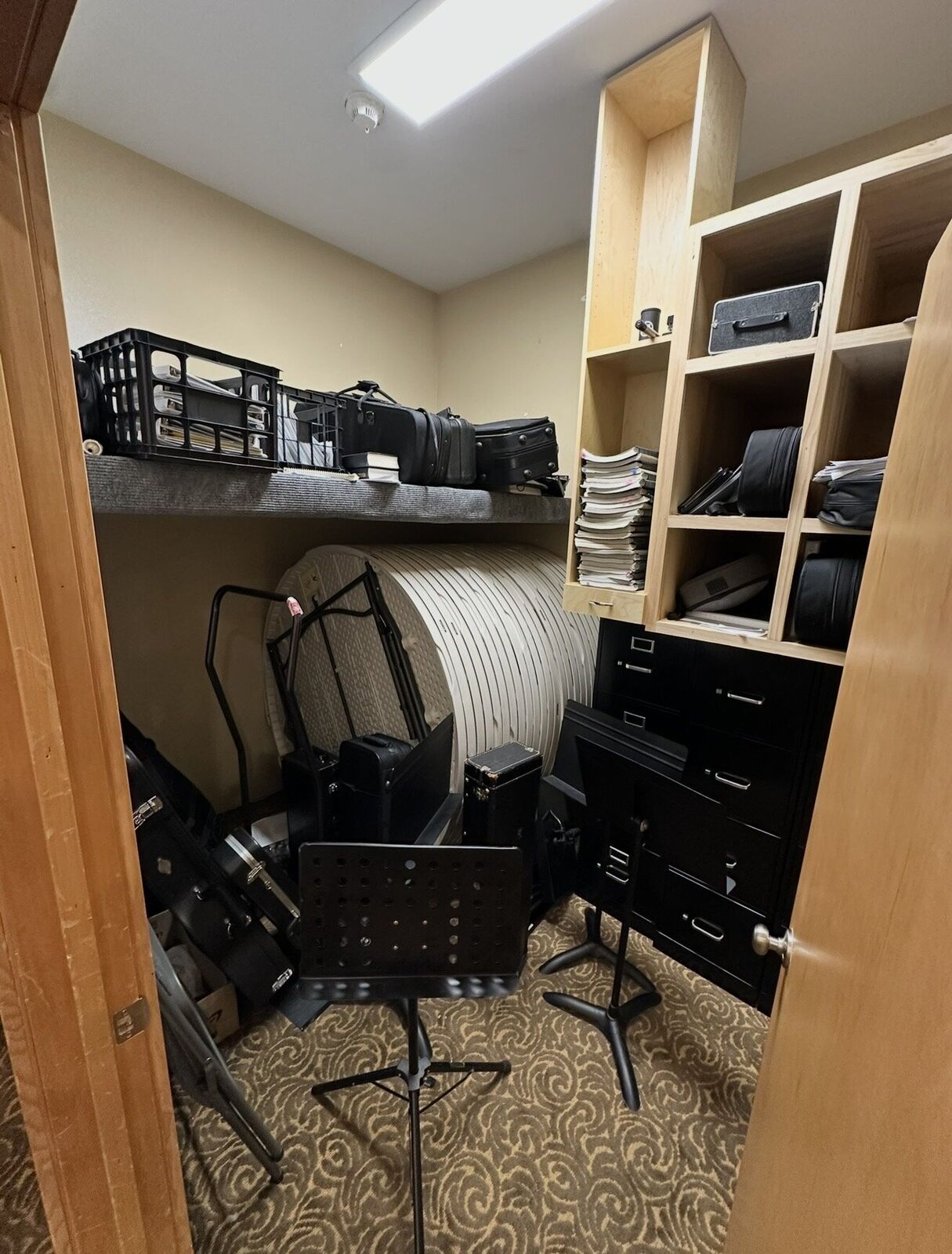 Band room — before