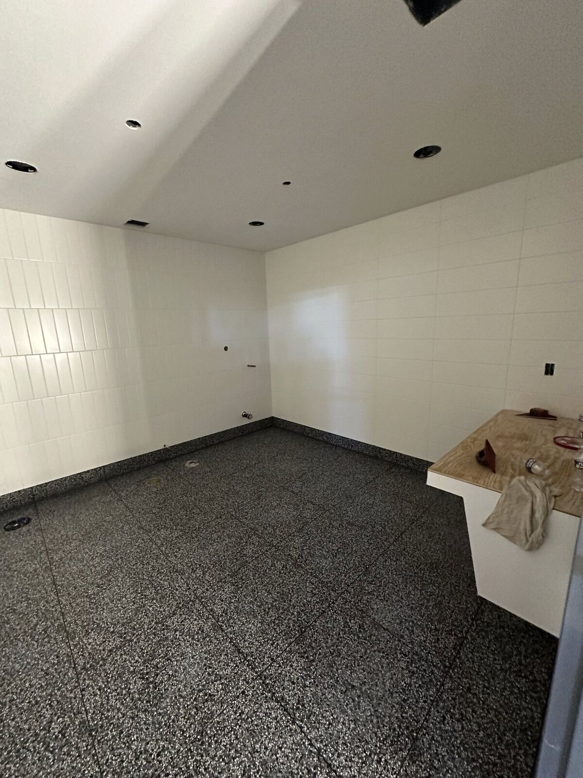 Tile floor — Mazda dealership, Portland, OR
